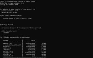 Set up Python virtual environment using Anaconda - BioChemiThon